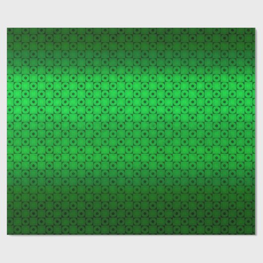 SQUARE - KREIS GESCHENKPAPIER (Flach)