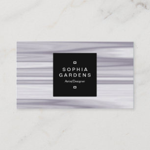 Square Label 01a - Light Ripples Visitenkarte