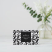 Square Label 01a - Pixel 060614 Visitenkarte (Stehend Vorderseite)