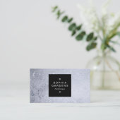 Square Label 01a - Seifenblasen Visitenkarte (Stehend Vorderseite)