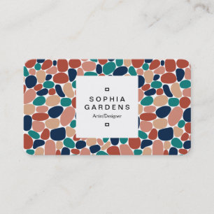 Square Label 03a - 160417 - Mineral Colors Visitenkarte
