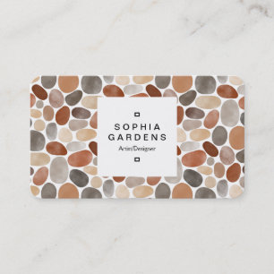 Square Label 03a - Aquarellkies 230921 Visitenkarte