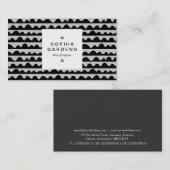 Square Label 03a - Muster 20815 Visitenkarte (Vorne/Hinten)