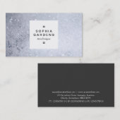 Square Label 03a - Seifenblasen Visitenkarte (Vorne/Hinten)