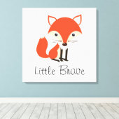 Square Leinwand - Little Brave (Insitu (Holzboden))