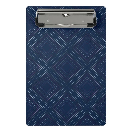 Square Lights Mini Klemmbrett (Vorderseite)