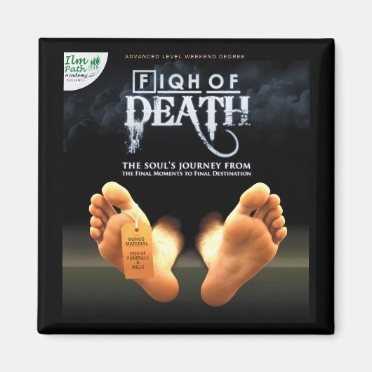 Square Magneet - Fiqh of Death Magnet (Vorne)