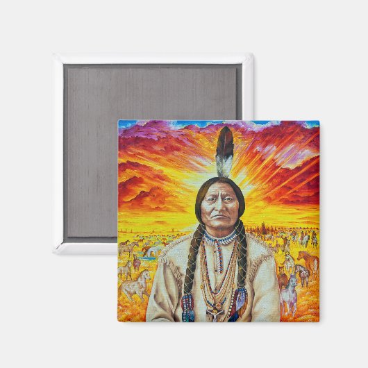 Square Magnet (Vorderseite/Rückseite)