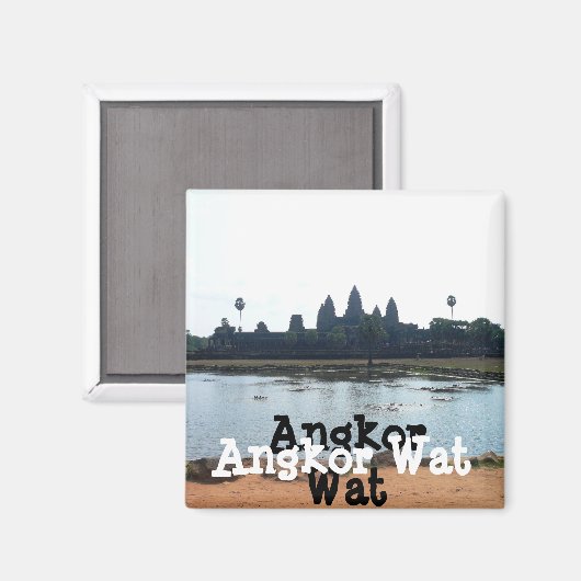 Square Magnet (Vorderseite/Rückseite)