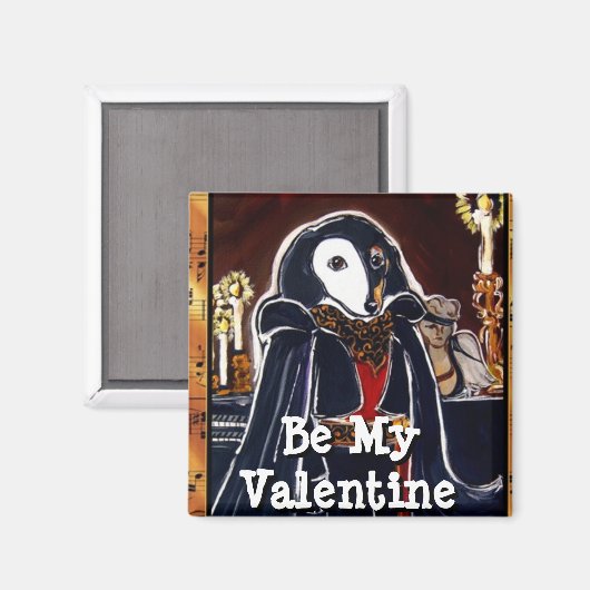 Square Magnet (Vorderseite/Rückseite)