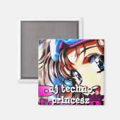 Square Magnet (Vorderseite/Rückseite)