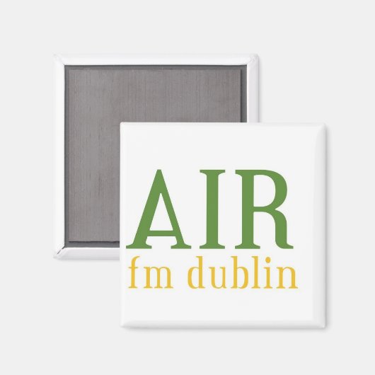 Square Magnet (Vorderseite/Rückseite)