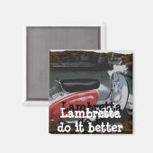 Square Magnet (Vorderseite/Rückseite)