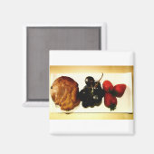 Square Magnet (Vorderseite/Rückseite)