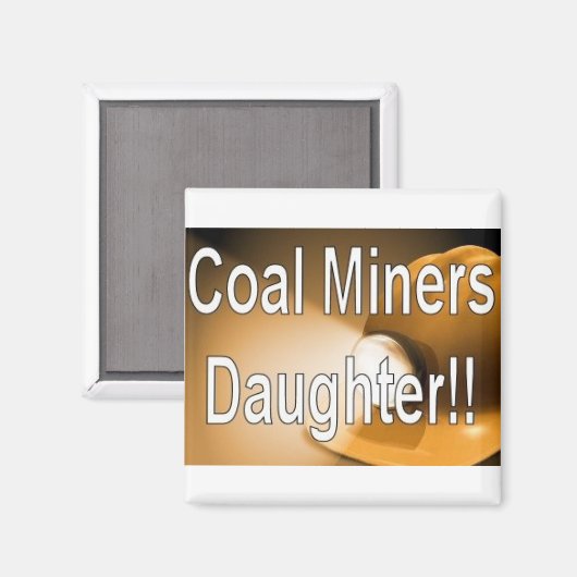 Square Magnet (Vorderseite/Rückseite)