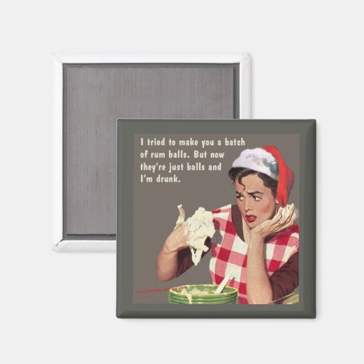 Square Magnet (Vorderseite/Rückseite)