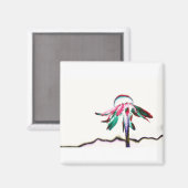 Square Magnet (Vorderseite/Rückseite)