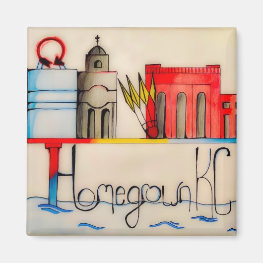 Square Magnet (Vorne)