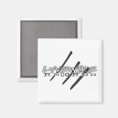 Square Magnet (Vorderseite/Rückseite)
