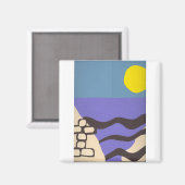 Square Magnet (Vorderseite/Rückseite)