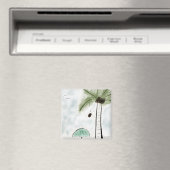 Square Magnet-Coconut Woes Magnet (In Situ (Geschirrspüler))
