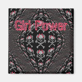 Square Magnet - Maßgeschneidert (Vorne)