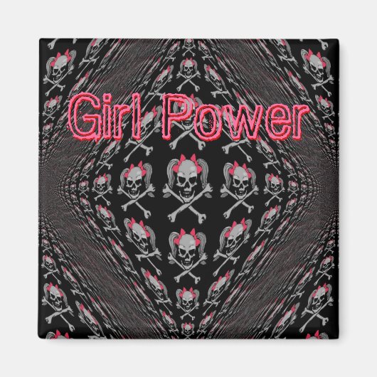 Square Magnet - Maßgeschneidert (Vorne)