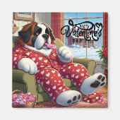 Square Magnet / Valetine Theme (Vorne)