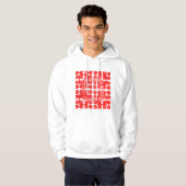 Square Mesh Mens Hoodie (Vorne ganz)