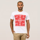Square Mesh Mens T - Shirt (Vorne ganz)