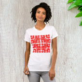 Square Mesh Womens T - Shirt