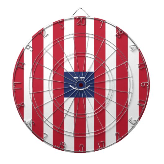 Square Metal Cage Dartboard Dartscheibe (vorne)