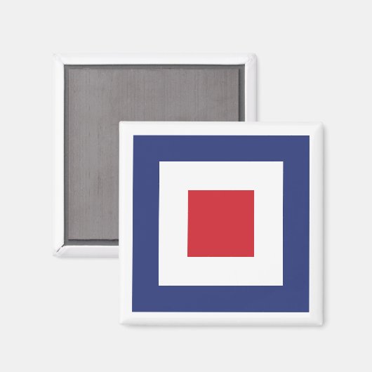 Square Mod Magnet (Vorderseite/Rückseite)