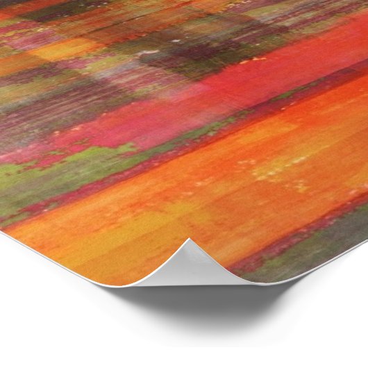 Square Modern Art Gobi Wüste Poster Print (Ecke)