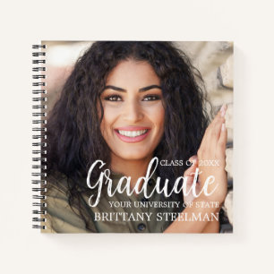 Square Modern Instant Foto Abschluss Gästebuch Notizblock