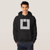 Square Motif Hoodie (Vorne ganz)