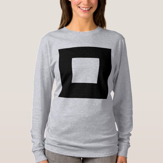 Square Motif T-Shirt (Vorderseite)