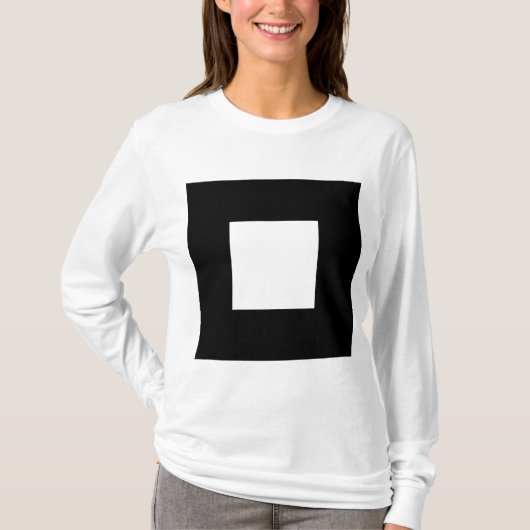 Square Motif T-Shirt (Vorderseite)