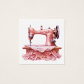 Square Nähgeschäft oder Umschließungskarte (Vorderseite)