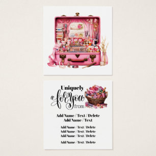 Square Nähgeschäft oder Umschließungskarte