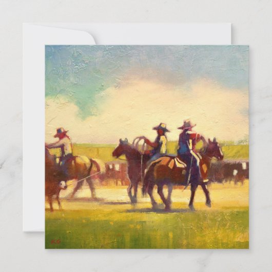 Square Note Card Dankeskarte (Vorderseite)