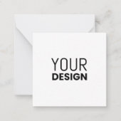 Square Note Card Mitteilungskarte (Vorderseite)