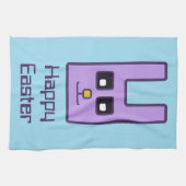 Square Oaster Bunny Kittuch Geschirrtuch (Horizontal)