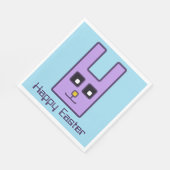 Square Oaster Bunny Napkins Serviette (Ecke)