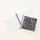 Square One, by Brian Benson, Tinte zeichnend Notizblock (Innenseite)