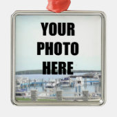 Square Ornament Foto Template (Vorne)