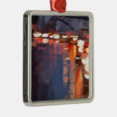 Square Ornament - Zuhause Aus Metall (Rechts)