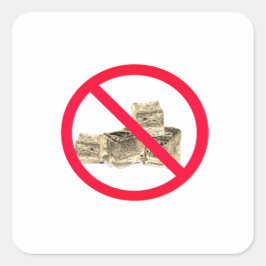 Square/Other shapes- Anti-Ice / Ice Out  Quadratischer Aufkleber