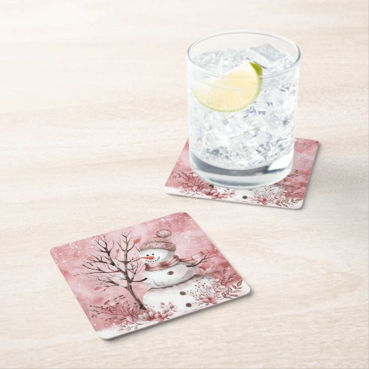 Square Paper Untersetzer (Vor Ort)