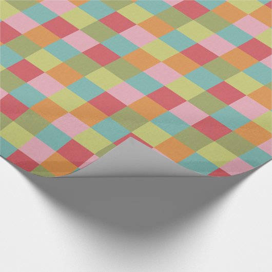 Square Patch Geschenkpapier (Ecke)